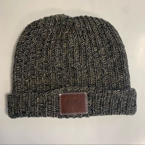 Love Your Melon Women's Gray Marled Knit Beanie